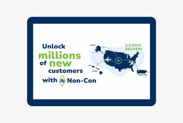 Non-Con shipping to Alaska, Hawaii, and Puerto Rico with IB – unlock millions of new e-commerce customers. Learn How IB protects your brand in complex shipping markets